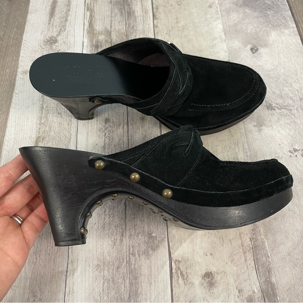 KORS Michael Kors Black Mules - Picture 4 of 12